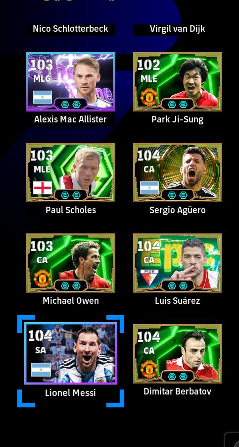 CONTA eFOOTBALL 2026 | IBRAHIMOVI 109, RONALDINHO 104, NEYMAR 102 + CRAQUES LEN
