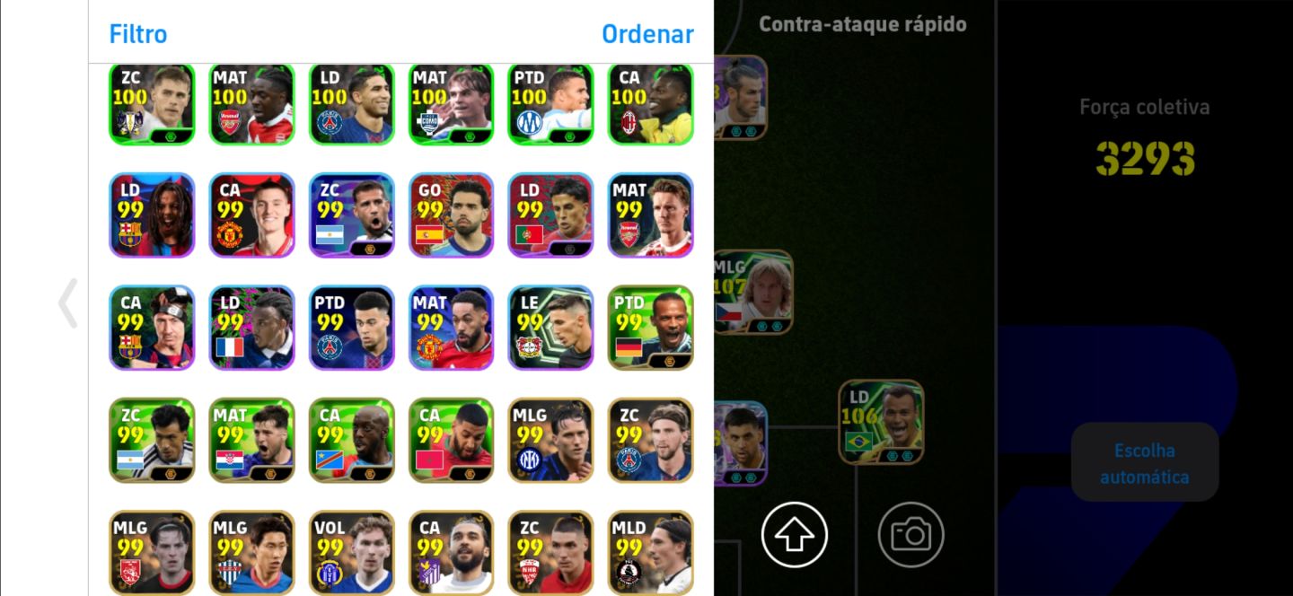 CONTA TOP 3193++ HAZARD/ NEYMAR/ R10/ BALE E+++