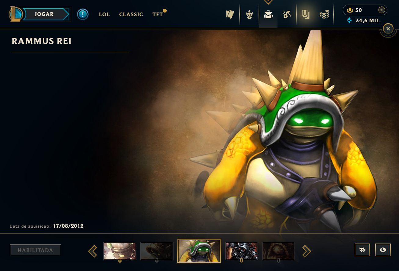 CONTA ÚNICA NO SERVER BR! KAYLE JUÍZA - RAMMUS REI - ELISE/JANNA VITORIOSA