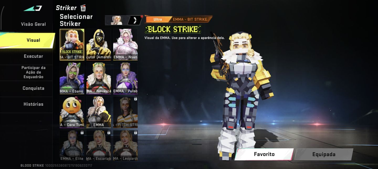 Conta Bloodstrike picareta Bloocstrike Ran e Nova Eterna!