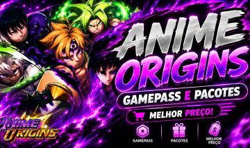Anime Origins | Gamepass e Pacotes (Mais Barato)