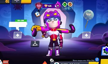 Conta de brawl stars com diversas skins e 38k