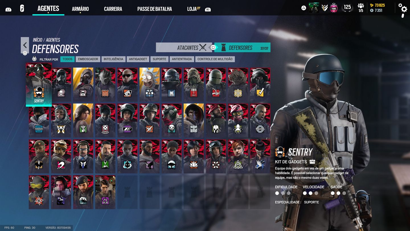 Conta R6 Champion com TODAS Geleiras, Pro Leagues Ano 1 e Corridas - NEGOCIAVEL