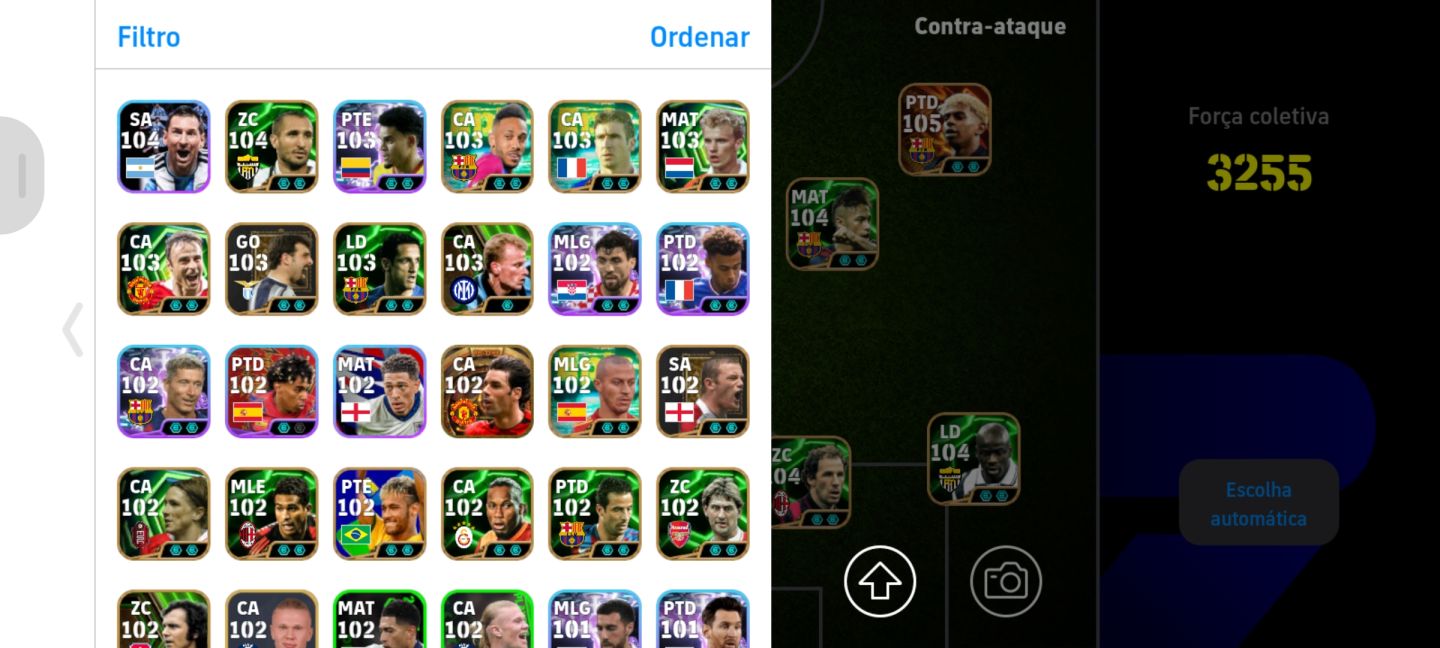 CONTA EFOOTBALL RARA NEYMAR, RONALDINHO, LAMINE YAMAL, KVARA E ETC