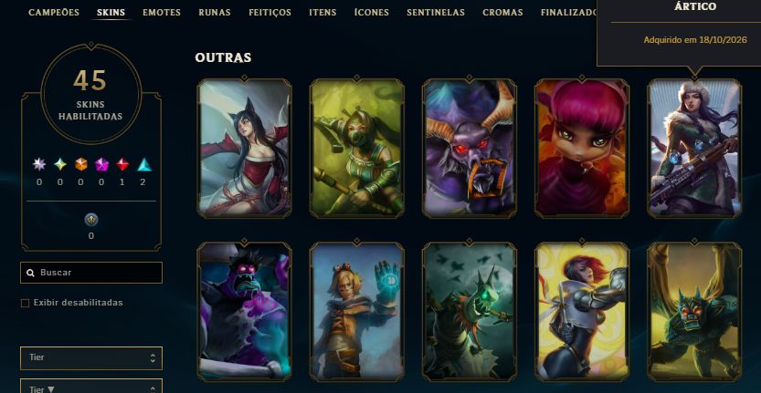 CONTA GOLD 4 / YONE FLORESCER ESPIRITUAL/KAYN HEARTSTEEL / GP NOVA TEMÍVEL 10KEA