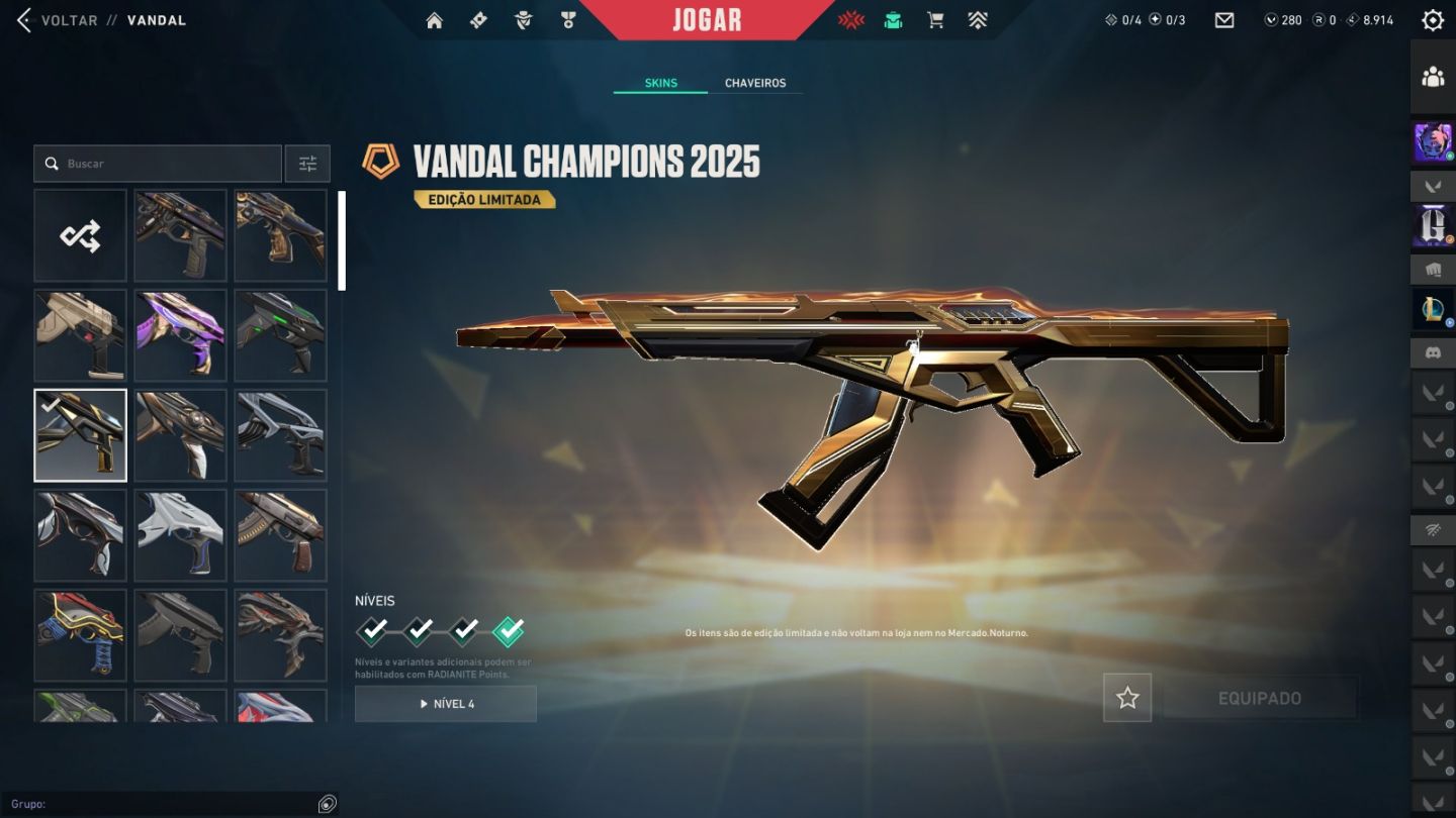 Conta Valorant/League of Legends - Único dono + 5K Gastos em SKINS. Completa.