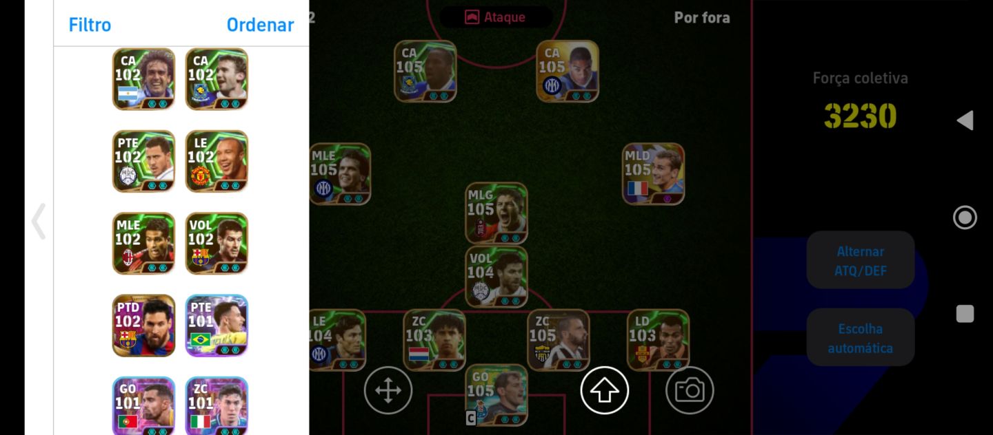 CONTA EFOOTBALL 3230 OVER |ADRIANO, RUI COSTA, SALAH BLITZ| KONAMI ID 100% LIMPA