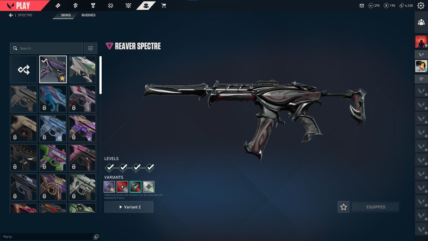 Valorant | Várias Skins Vandal/Phantom + Facas & Cards Exclusivos | Full Acesso