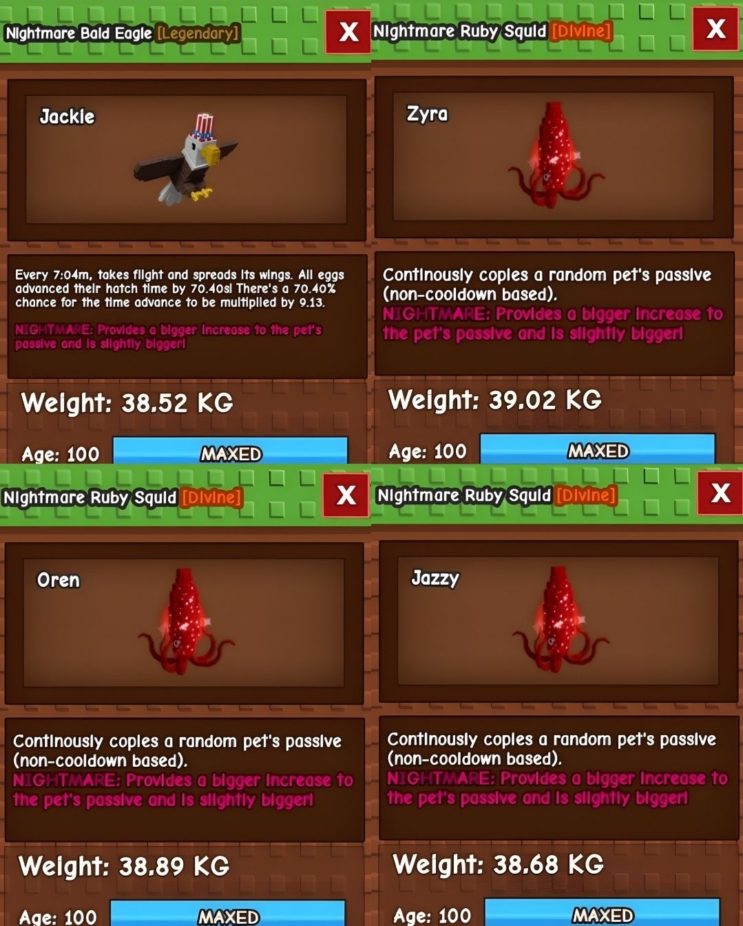 Grow A Garden| Pets TITANIC e HUGE Raros! Barato, Promoção!!!