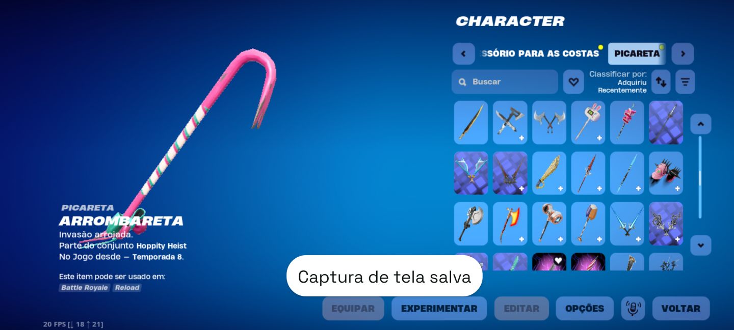Fortnite com diversas skins!