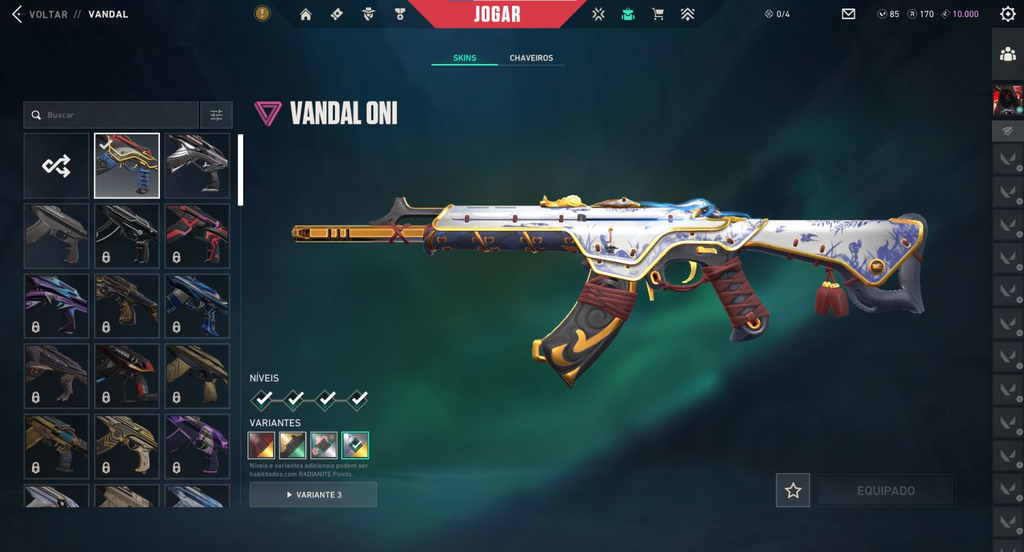 Conta Valorant | Faca + Vandal + Phantom + Operator + Sheriff ++ | Full Acesso
