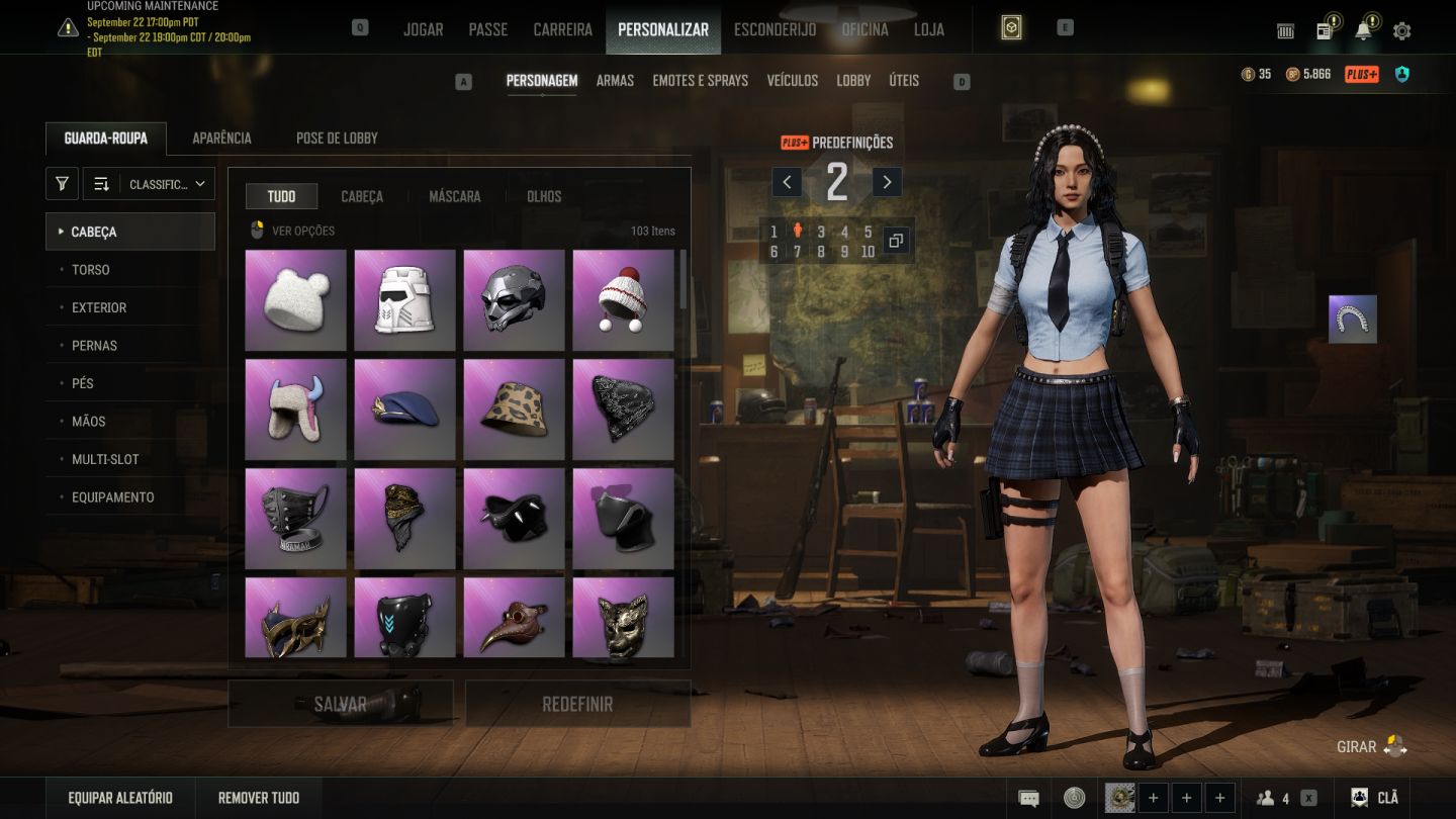 CONTA PUBG STEAM PROGRESSIVAS + 3 PERSONAGENS