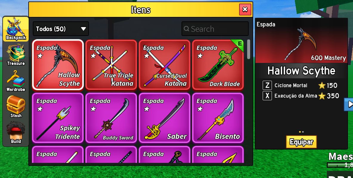 Conta de Blox fruits Completa com Buddha Perm, Dark blade e muitas Gamepass e v4
