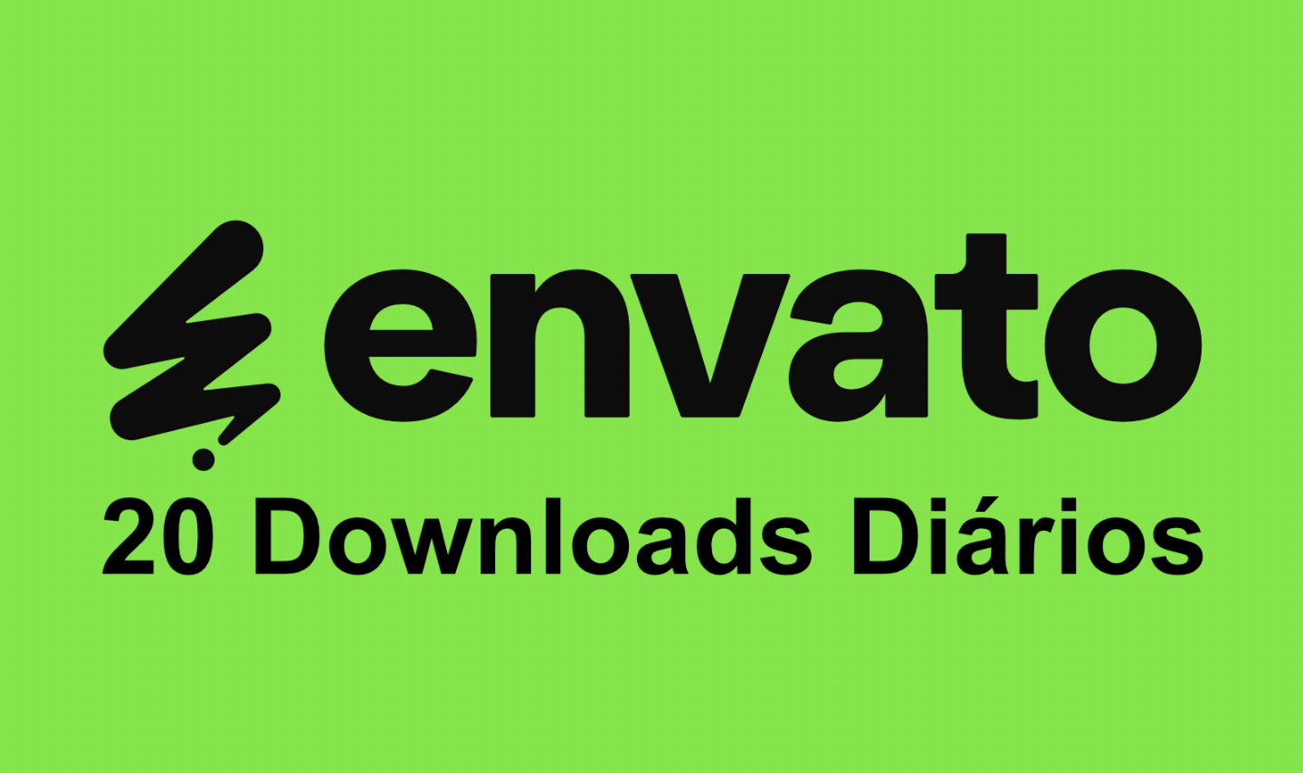 Envato Elements 30 dias (20 downloads diários)