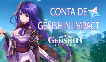Conta de genshin com Raiden C2 e vários outros t5