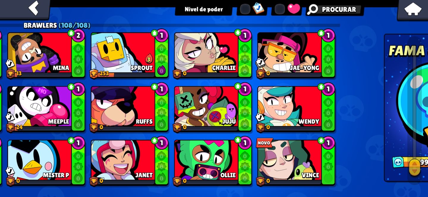 Conta de brawl stars 45k troféus