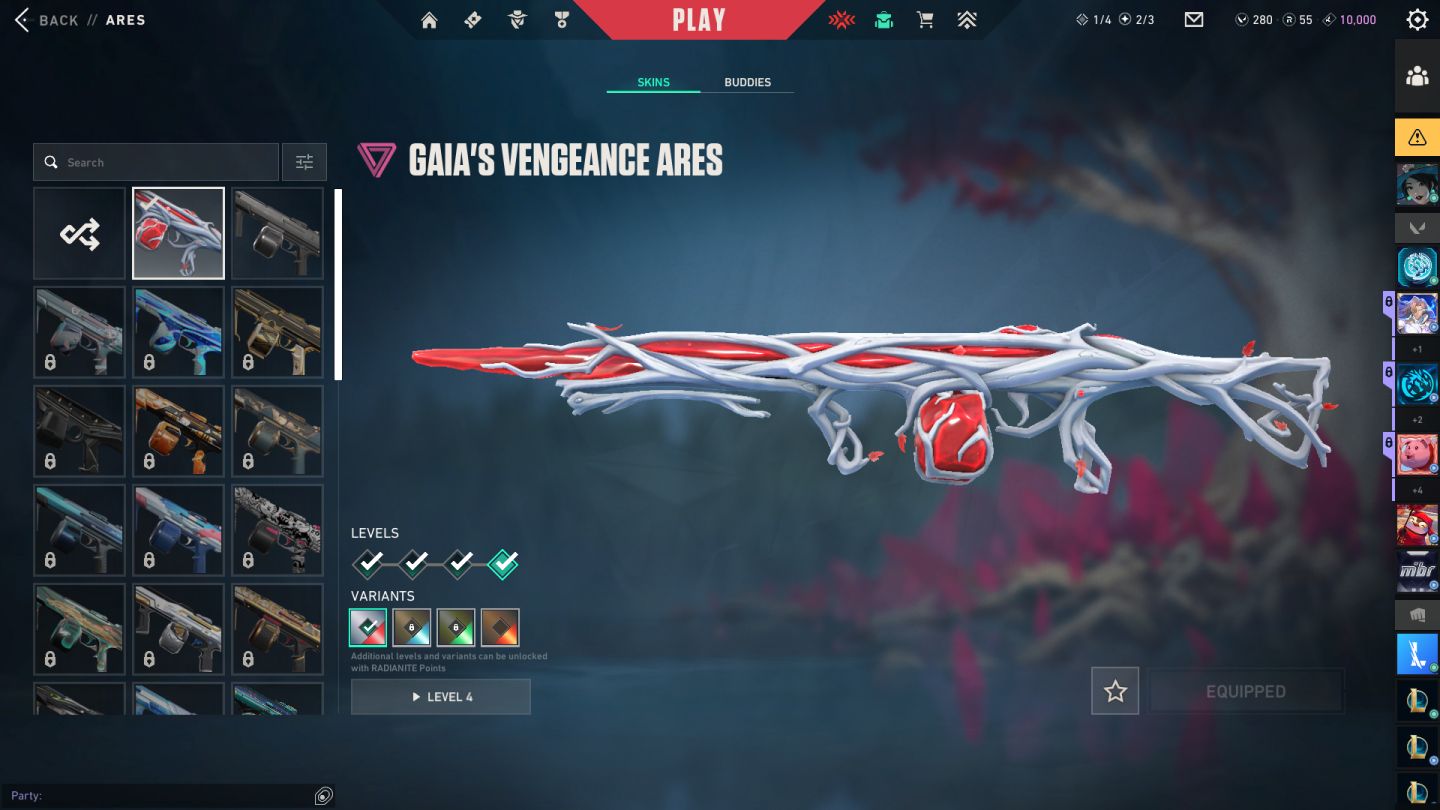 CONTA SERVIDOR EUW VALORANT