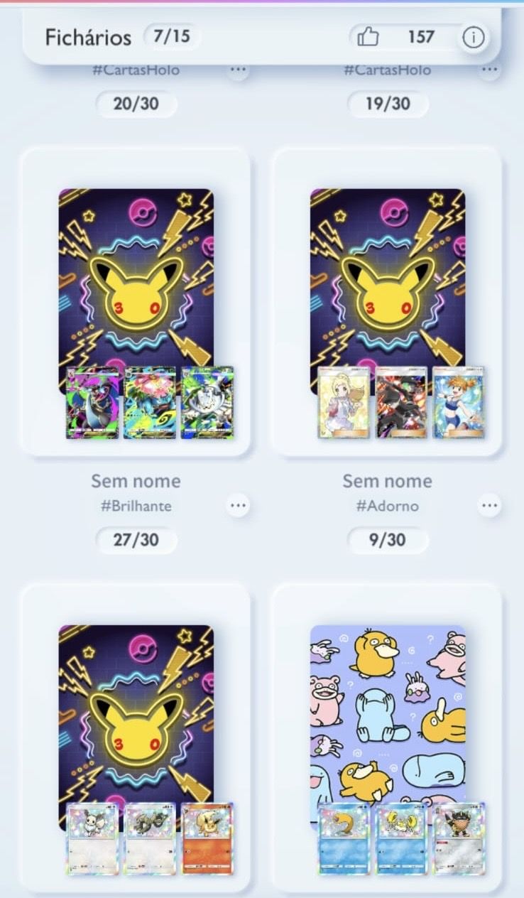 [LV 60] CONTA POKÉMON TCG POCKET | +10.300 CARTAS | CROWNS, SHINIES E PASSE
