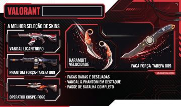 OPORTUNIDADE !!! KARAMBIT VELOCIDADE + VANDAL LICANTROPO + CONFRONTO OPERATOR +