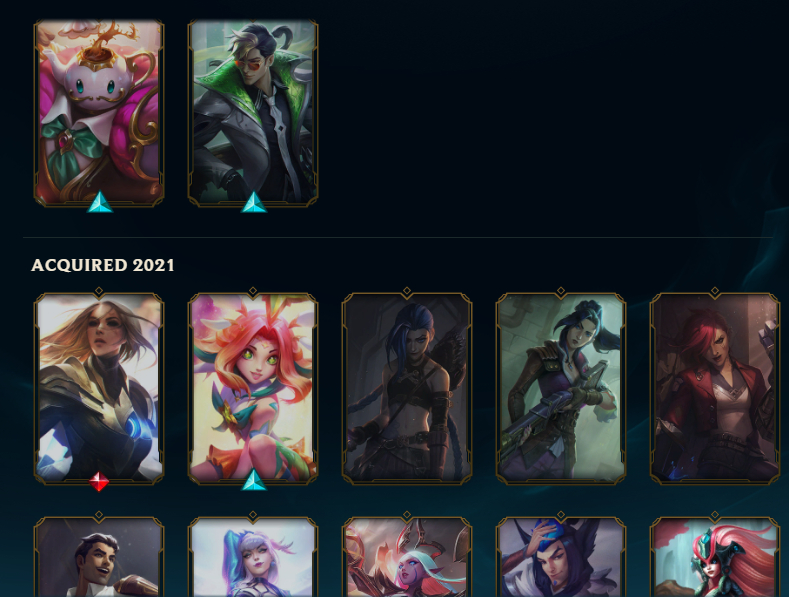 Conta Full Acess (Main Kassa): 174 skins + Todos os campeões