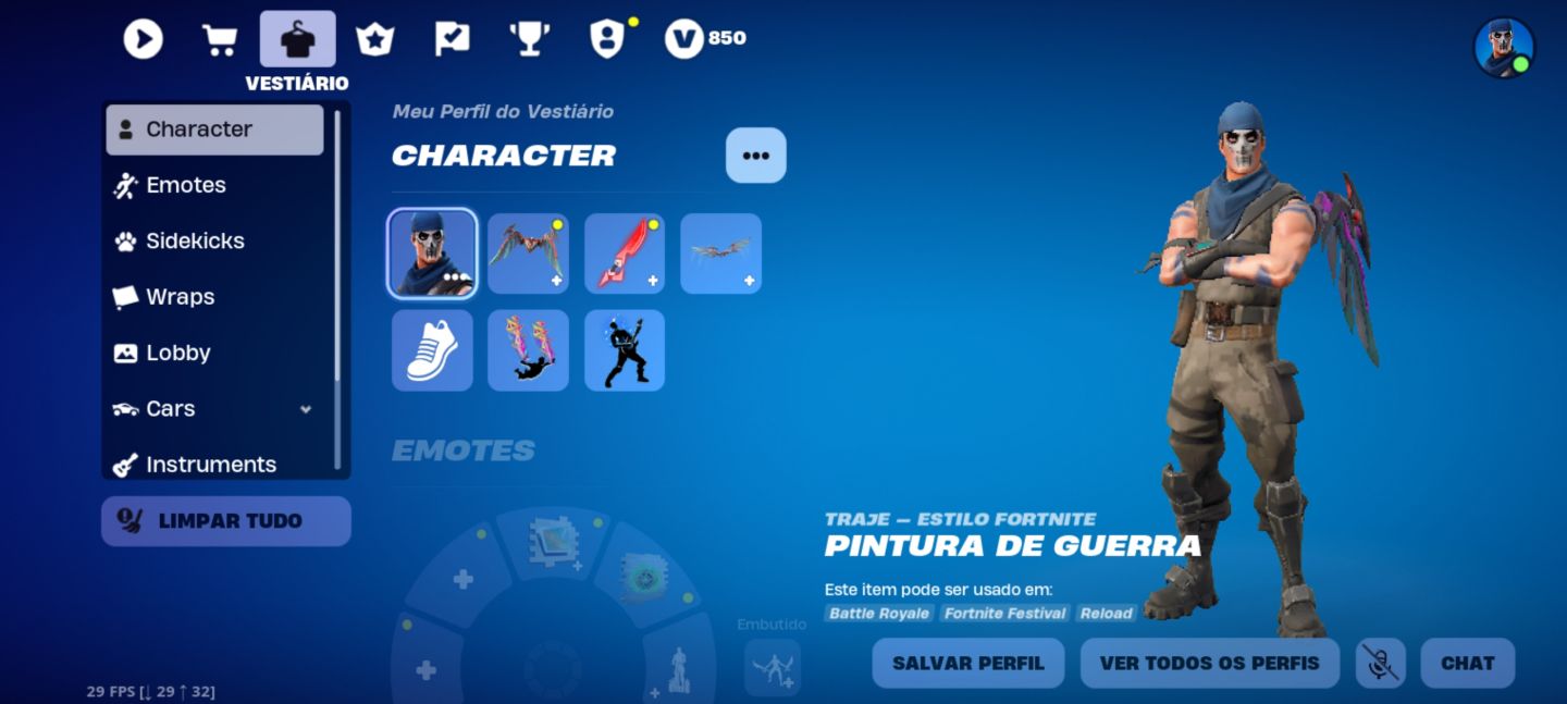 Fortnite com salve o mundo fundador