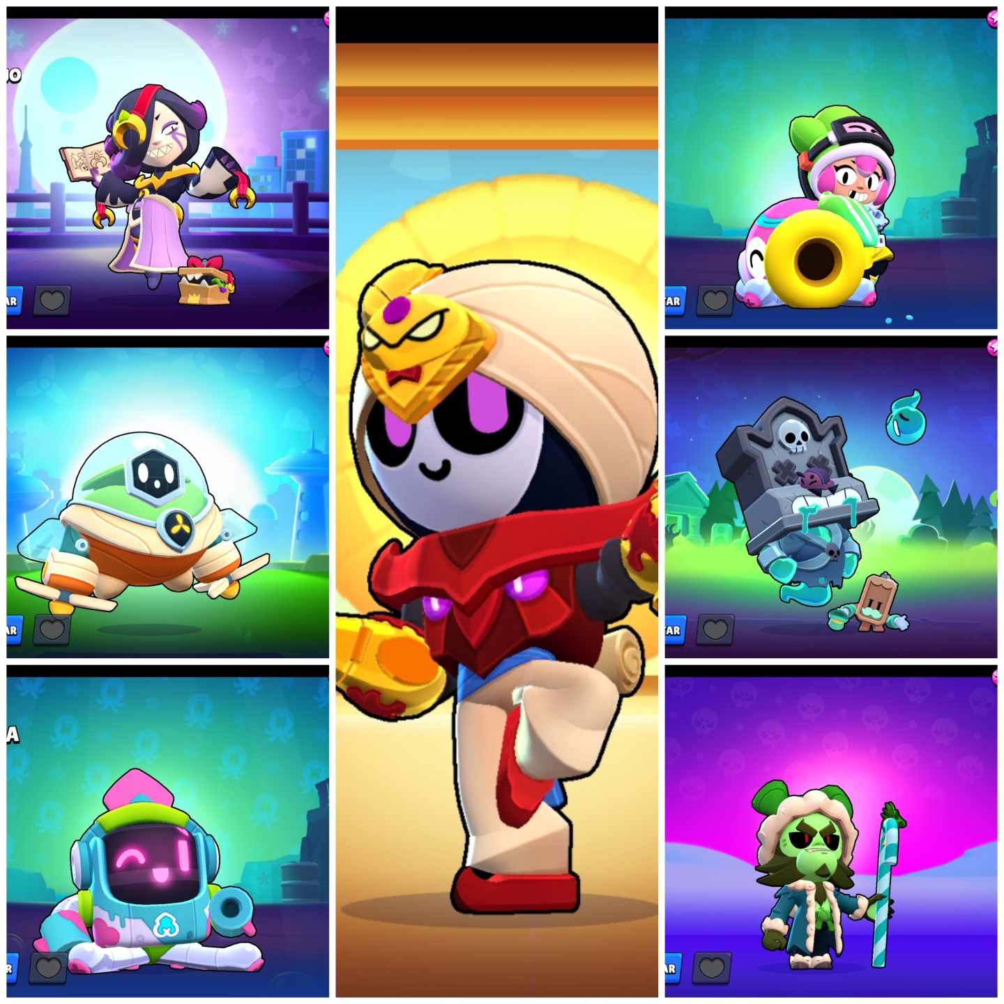 Conta Brawl Stars Smurf (4 passes completos e skins)