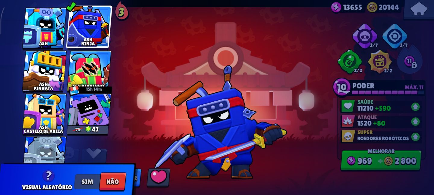 CONTA BRAWL STARS À VENDA | 27K TROFÉUS SKINS RARAS E VÁRIOS BRAWLERS!