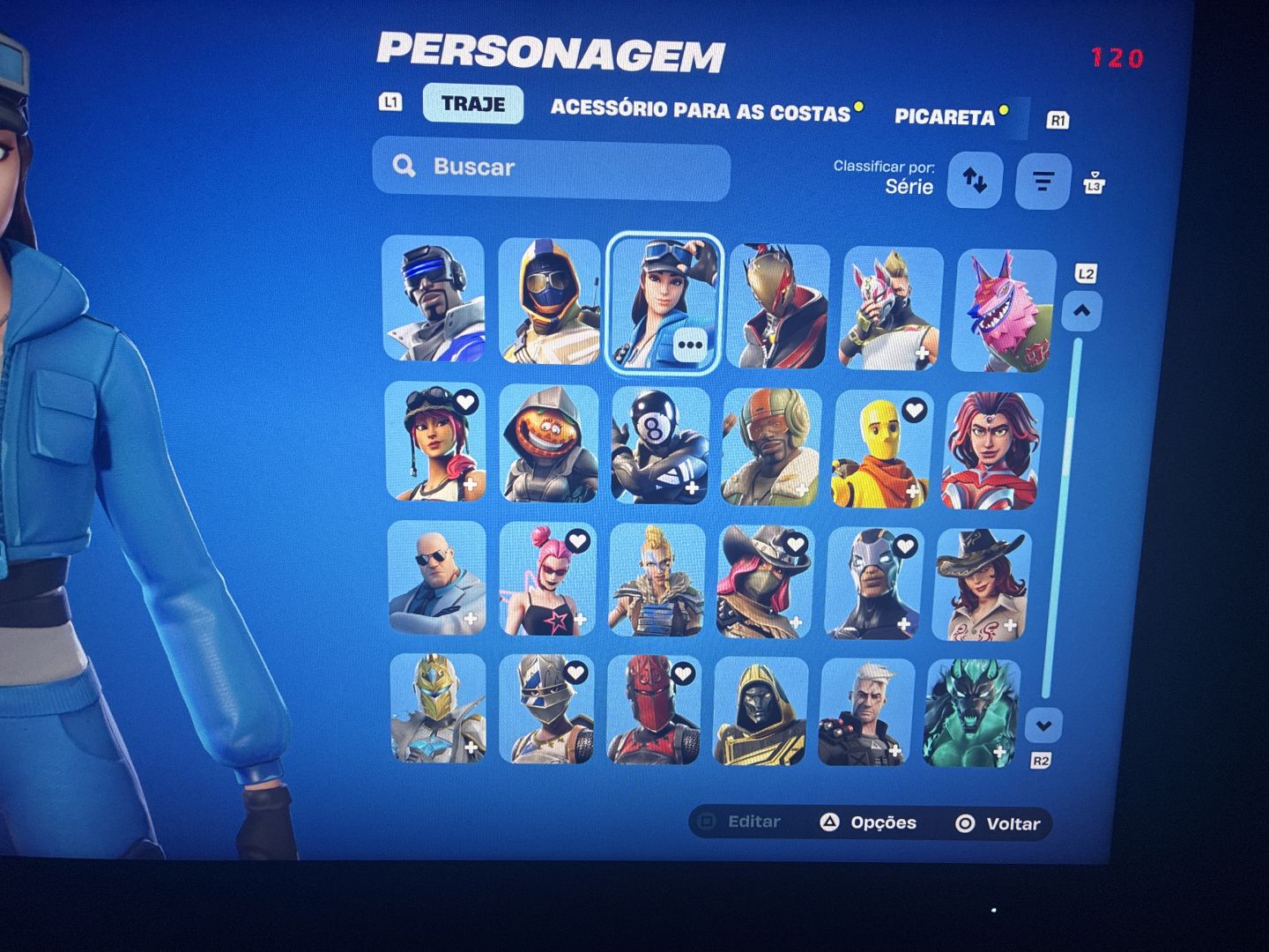 Conta FORNITE, Temporada 2 + minty + glow + leviatã + 212 skins e 234 picaretas