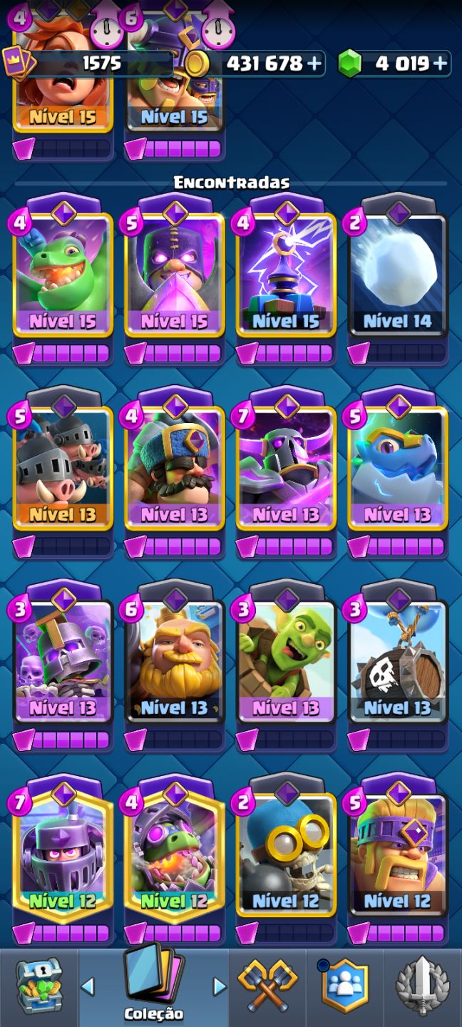 Conta Clash Royale 10k 122/122