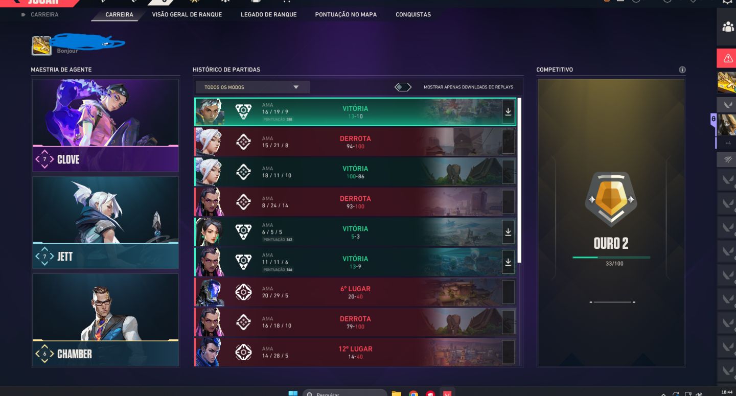 CONTA VALORANT ALTO NIVEL, UNICO DONO E MUITAS SKINS! TODAS INFORMAÇOES