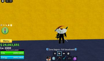 CONTA BLOX FRUITS LVL 2800 | COM FRUTA MITICA!