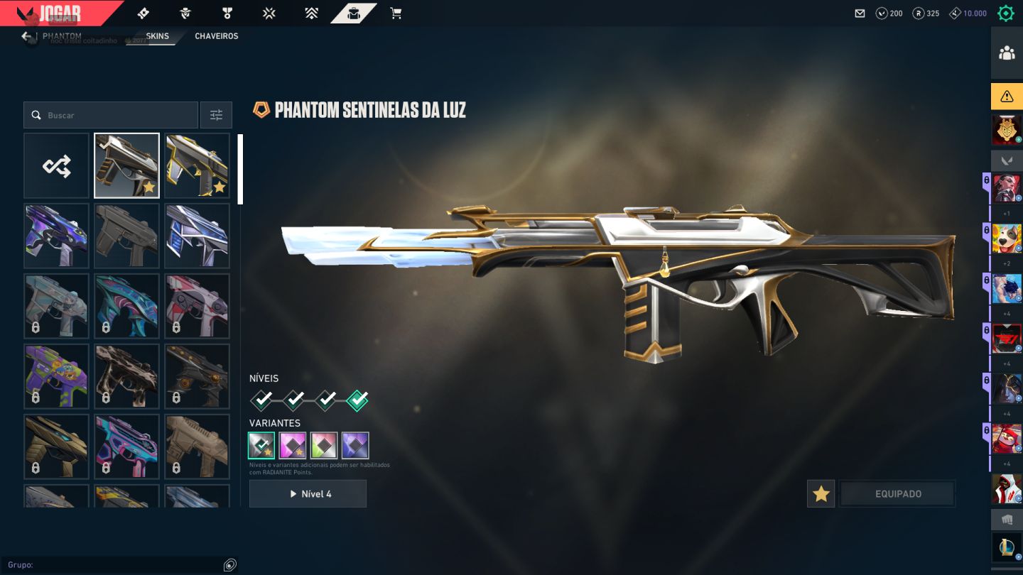 Conta Valorant DIMA 1 + SKINS.