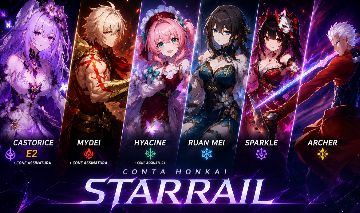 Castorice E2 + Cone | Ruan Mei | Sparkle | Mydei | Hyacine | Archer