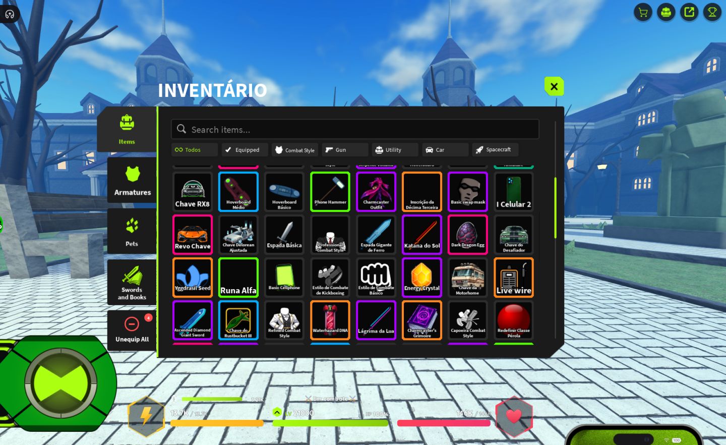 [OFERTA DE HALLOWEEN] CONTAS OMINIX LVL MÁXIMO [ENTREGA AUTOMÁTICA]