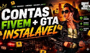 [MEGA PROMO] CONTA STEAM PARA GTA 5 PARA INSTALAR E JOGAR FIVEM + CONTA ROCKSTAR