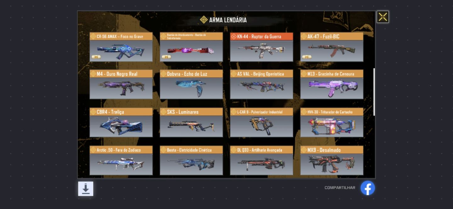 Conta de Call Of Duty Mobile Full acesso