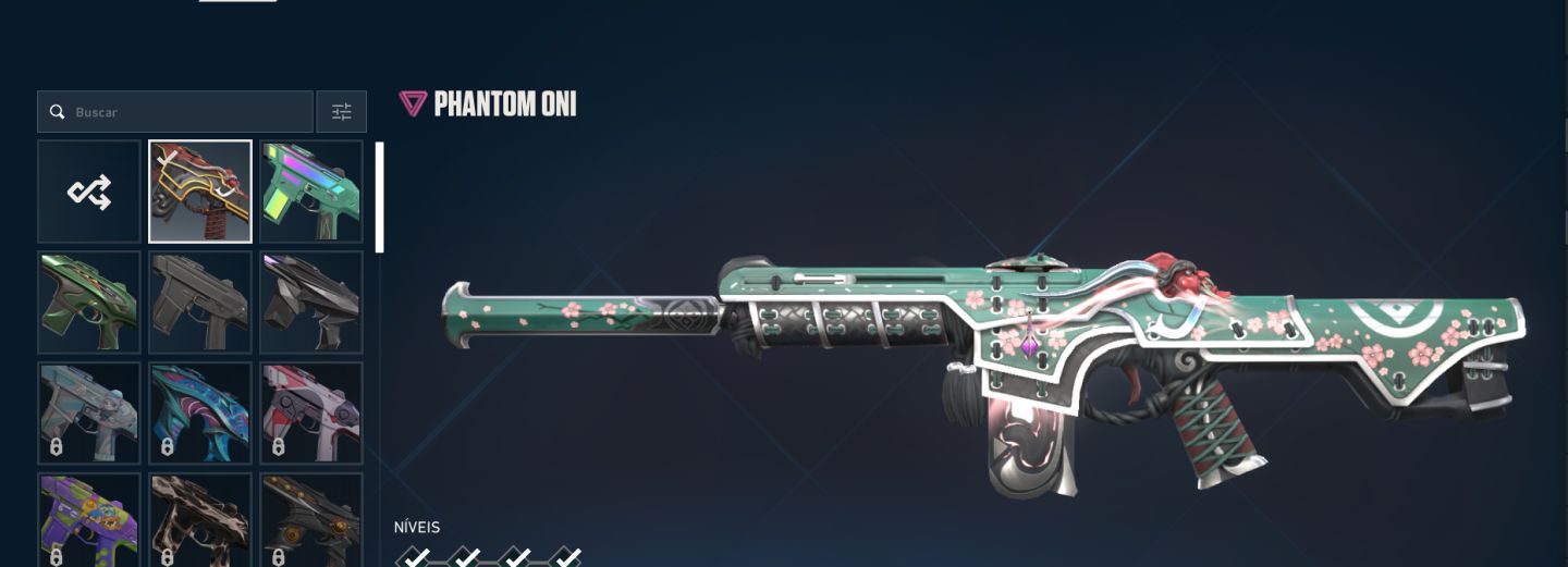 Conta Valorant a venda com varias skins- lvl 371