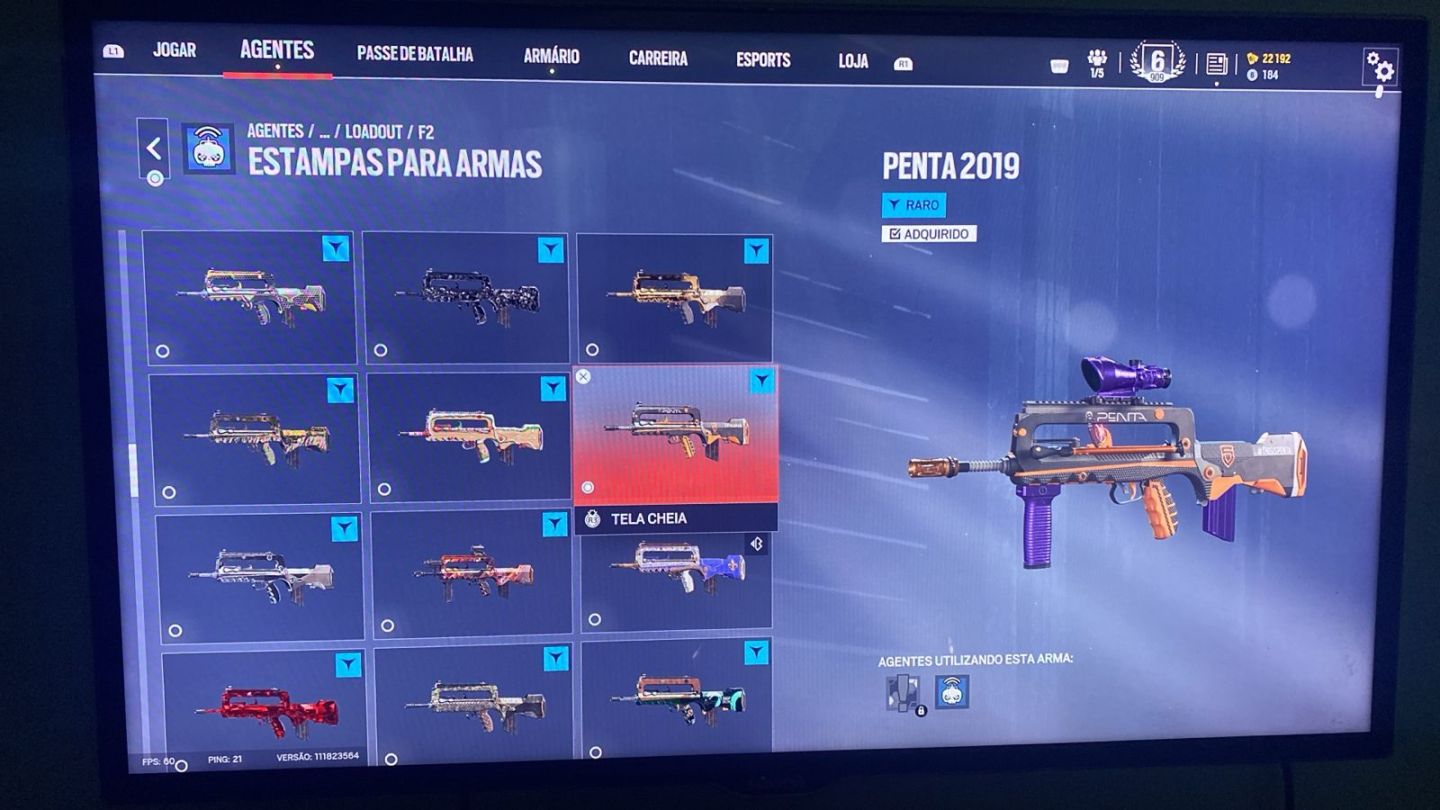 Conta Super RARA de R6