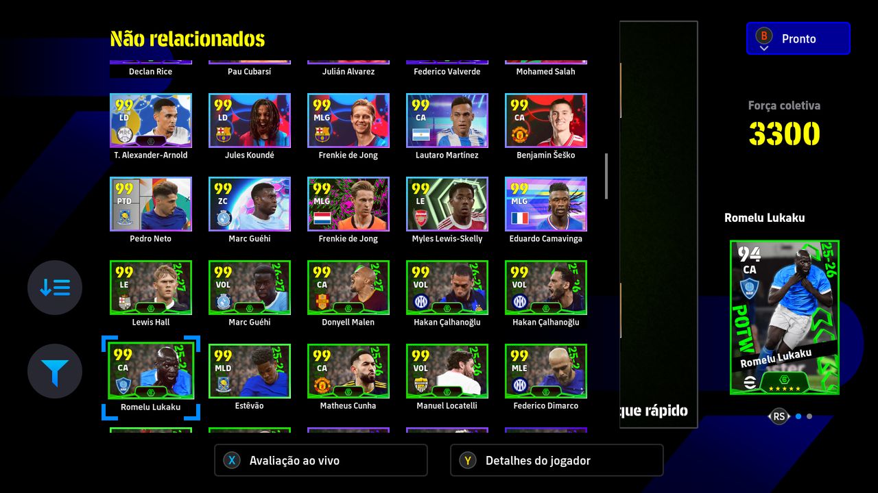 CONTA (STEAM) eFOOTBALL 3300+ | CONTA META COMPLETA | PRONTA PARA JOGAR!!!