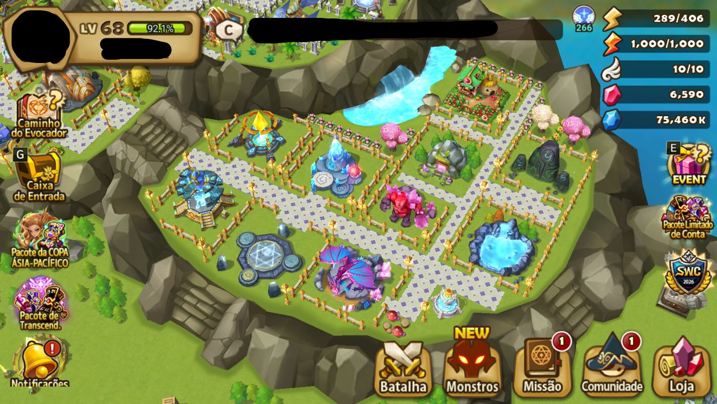 CONTA SUMMONERS WARS FRIEREN DARK COLLAB SERVIDOR GLOBAL