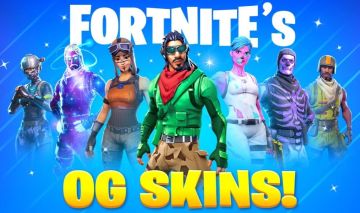 CONTAS FORTNITE OGs ALEATÓRIAS