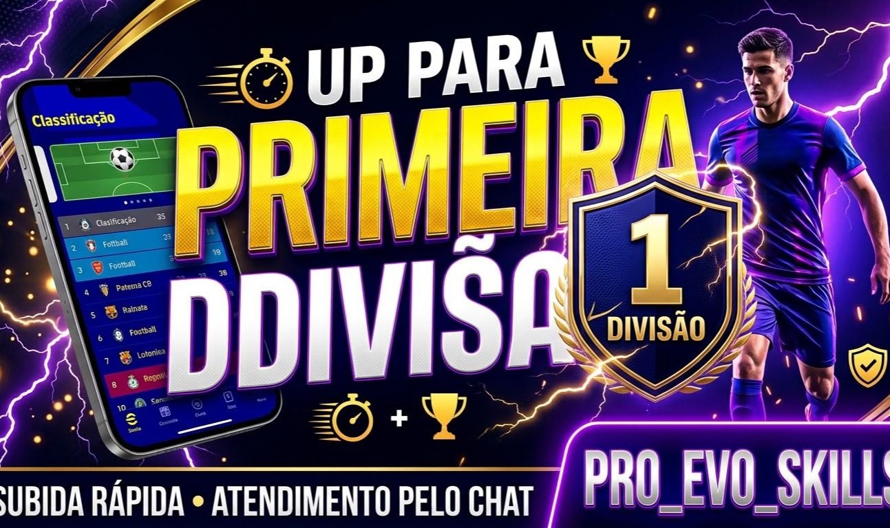 UPO eFootball Mobile | Qualquer Divisão até a Primeira! VALOR UNICO