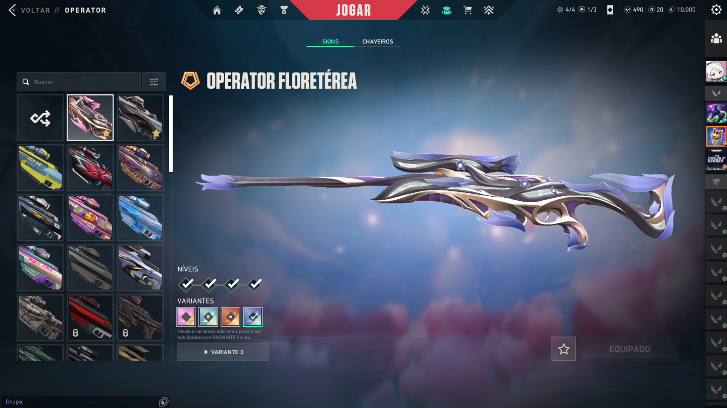 Conta de valorant 6K gastos (Champions 2024/25)