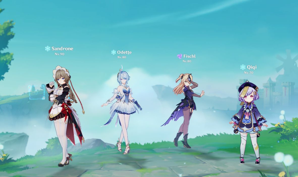 Sandrone C0R1 + TIME SEMI PREMIUM Odette Buildada | MUITO DANO!