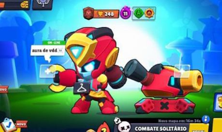 Conta de brawl star main Leon