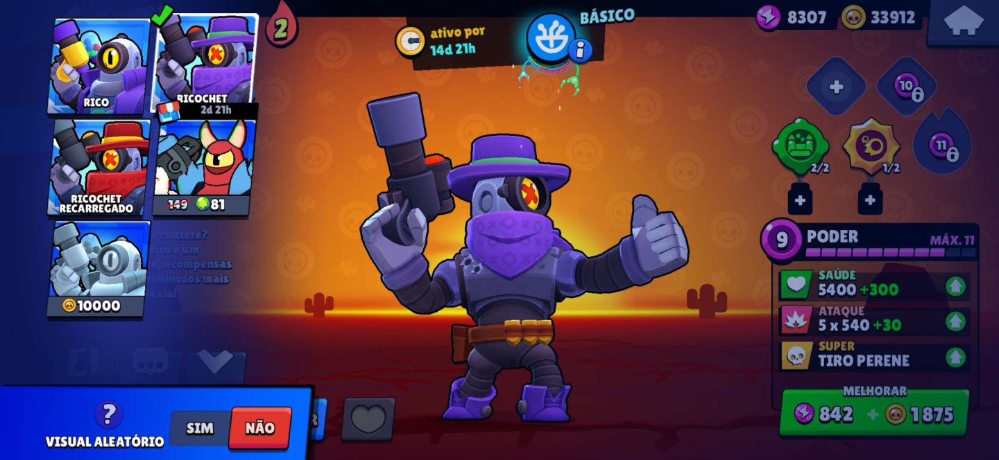 CONTA BRAWL STARS TODOS OS PRIMEIRO PASSES E VARIAS SKINS RARAS 40K TROFÉUS