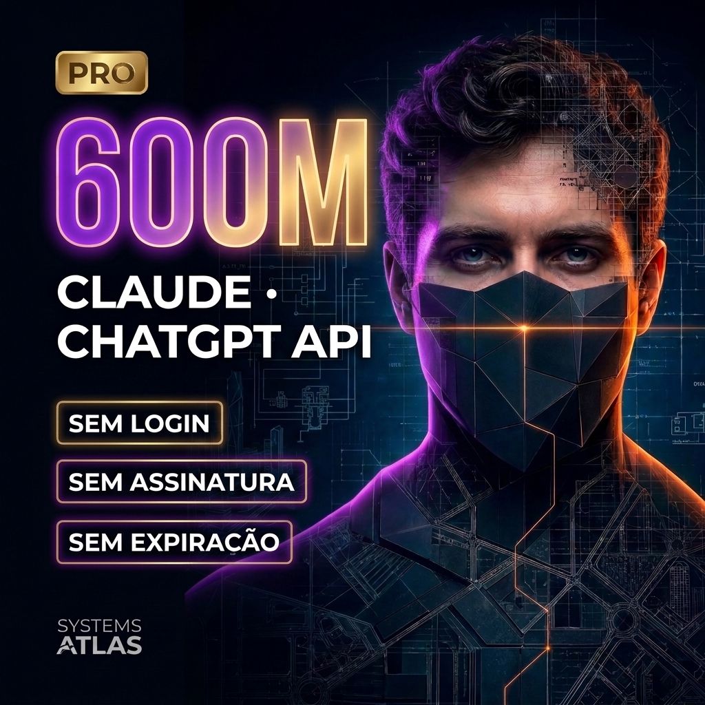 Claude + GPT API Tokens 15M a 1B | Guia + Painel de Saldo