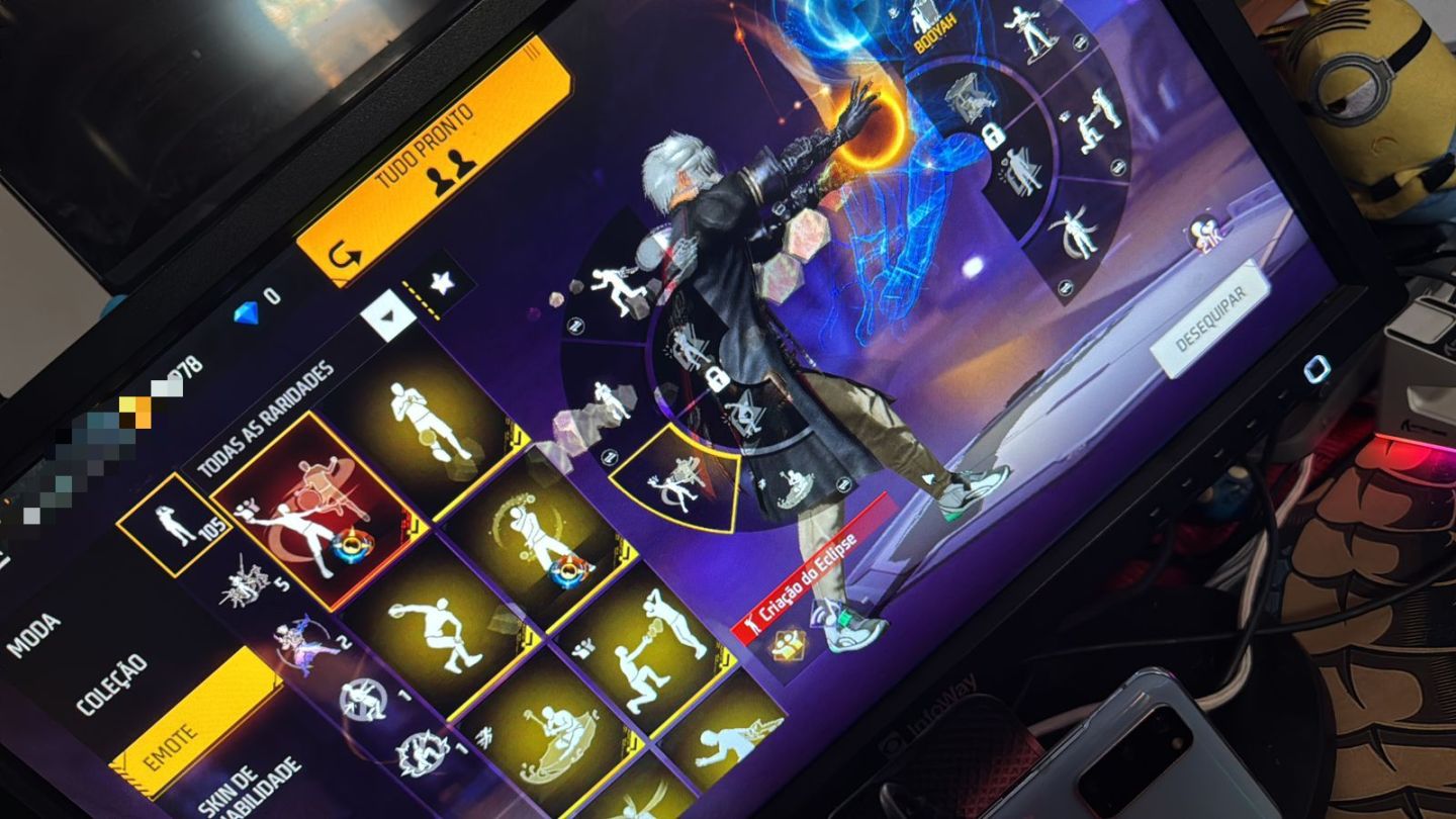 Conta de Free Fire rara disponível