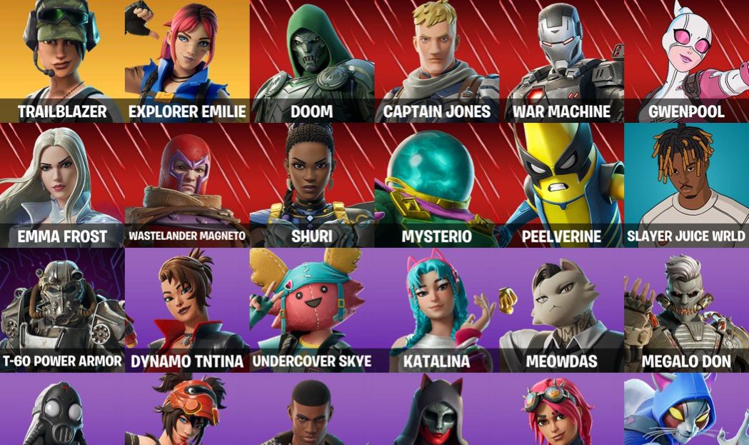 28 SKINS - TWITCH PRIME 2 - KATALINA - NEW MARVEL PASS - 450 VB