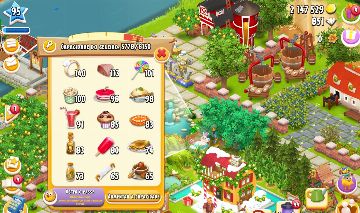 Conta hayday Nível 95